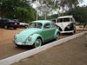 Los autos de Polo Ruiz y Cristhian Ronnebeck en el Parque Carlos Antonio L�pez
